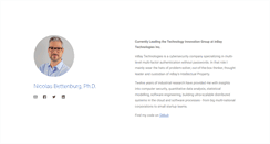 Desktop Screenshot of nicolas-bettenburg.com